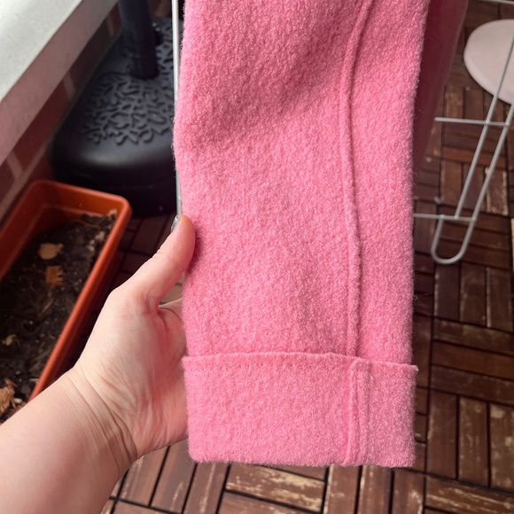 Daphne Boiled Wool pink top coat - Picture 5 of 7